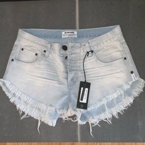 One Teaspoon Brando’s Relaxed Fit Cutoffs 27